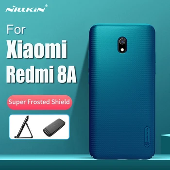 Za Xiaomi Redmi 8A Primeru Nillkin Super Motnega Ščit Težko PC Hrbtni Pokrovček Za Xiaomi Redmi 8A z Držalom za Telefon