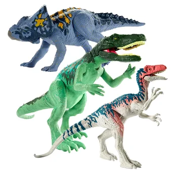 17 cm Jurassic Svetu 2 Igrače Napad Pack Velociraptor Modra Slika Dimorphodon Gallimimus Zmaj PVC Akcijska Figura Model Lutke Igrače