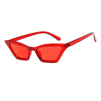 2020 Mačka Oči, sončna Očala Ženske Majhne Letnik Oblikovalec blagovne Znamke sončna Očala Retro Rumena ženske Sunglass Očala Ženski Odtenki