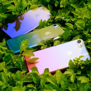 Oppselve Za iPhone 8 7 6 6S Plus Primeru Luksuznih Gradient Ultra Slim Trdi PC Zadnji Pokrov Zaščitni Lupini Capinha Za iPhone 8 Plus
