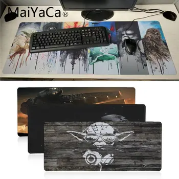 MaiYaCa prišlekov star vojne Visoke Hitrosti Novo Mousepad Velike Gaming Mouse Pad Anti-slip kot Nalašč za Zaklepanje PC Računalnik desk mat