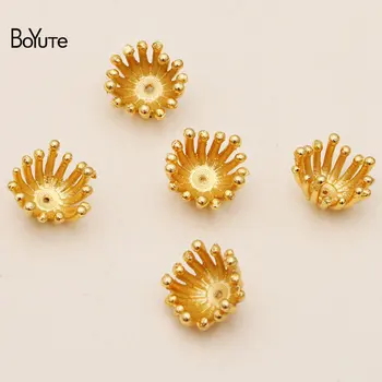 BoYuTe (200 Kosov/Veliko) Kovinske Zlitine 11 MM Cvet Stamen Signala Noge Kape Diy Ročno Izdelan Nakit Ugotovitve Komponente