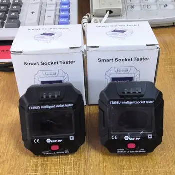 NAS EU Vtič v Vtičnico Tester Vtičnico in Vtičnico Smart Tester Digitalni Prikaz Vtičnico Tester Steno Breaker Finder Napetost Testni Fazi Preveri
