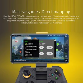Mocute 054 Game Pad Bluetooth Gamepad Krmilnika Mobilne Sproži Palčko Za IPhone, Telefon Android Mobilni PC, Smart TV Box Nadzor