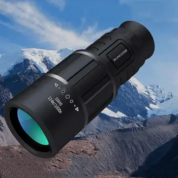 10x40 Močan Oko HD Teleskop za Opazovanje Ptic na Prostem Pohodništvo Turistični BAK4 tovarniško izdelane cigarete Objektiv