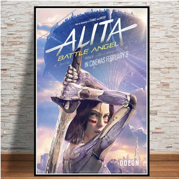 Alita Battle Angel Film Film Igra Plakatov In Fotografij Platno Slikarstvo Stenske Slike Za Dnevno Sobo Dekorativni Home Decor Art