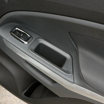 Zlord ABS 2Pcs/Set Avto Armrest Posodo Vrata Škatla za Shranjevanje Ročaj Škatle Primeru, Primerni za Ford Ecosport 2012 - 2016 Dodatki