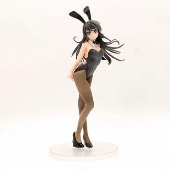 Anime Porednež Ne sanja, Zajček Dekle Sakurajima Mai Sestra sanje figur Seksi Dekleta Anime Pvc figuric Igrače model