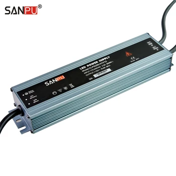 SANPU 12 Volt vodoodporna LED napajalnik 12V DC 150W 12A IP67 110V 220V AC-DC Razsvetljavo Transformator Voznik Tanek Slim Aluminij