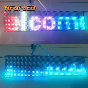 16x32 dot matrix barvno LED zaslon RGB color dot matrix 16 * 32 dot matrix SPI protokol SD en čip mikroračunalniška