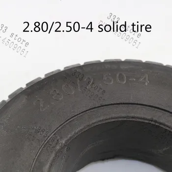 2.80/2.50-4 pnevmatika Trda guma 9 Inch Trdna Pnevmatike za Električni Skuter Voziček Prikolico in Wheelchai rudl / Utility Košarico
