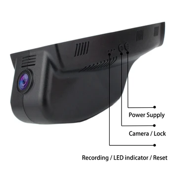 Avto DVR Registrator Dash Cam Kamera, Wifi Digitalni Video Snemalnik za BMW 5 7 Series M5 M7 E60 E61 F10, F11 F07 F18 E65 E66 E67 E68
