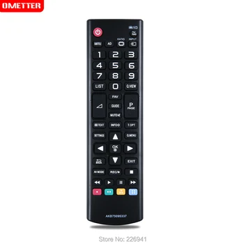 TV daljinski upravljalnik AKB75095337 uporabite za LG led smart TV remoto krmilnik teleconmando fernbienung controle