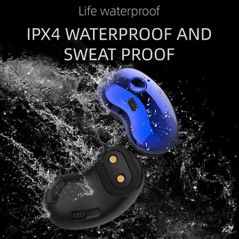 S6 Plus Bluetooth Slušalke TWS LED Baterije Zaslon Ura Brezžični Šport na Prostem Stereo Zmanjšanje Hrupa Slušalke S Polnjenjem Polje