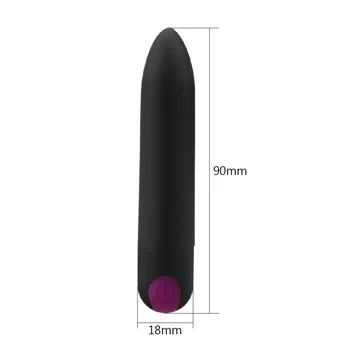 IKOKY Dildo Bullet Vibratorji Sex Igrače Za Ženske Klitoris Stimulator Vaginalne Massager Močne Vibracije G Točko Orgazem 10 Hitrost