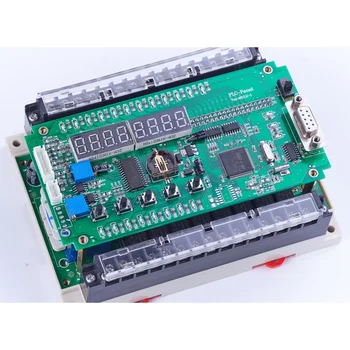 Plc programabilni logični krmilnik plc ohišje FX2N 20MR 0-10V 4 AD 2 DA 12 v 8 iz RTC LED rele avtomatski krmilnik 220V