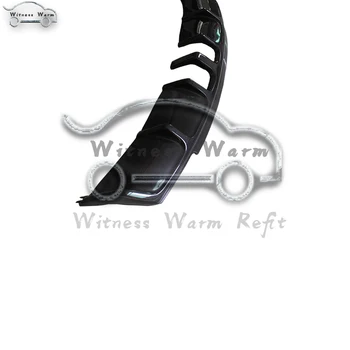 Avto-styling Za Scirocco R R20 Slog Ogljikovih Vlaken FRP Zadaj Diffsuer Zadnji Odbijač Cepilec za Ustnice car body Kit 2009-UP