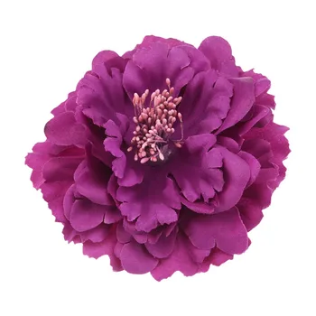 8PCS Big Peony 11 cm Lase Cvetje Pribor za Lase DIY Opremo Boutique Cvet Ni Posnetki Ne Loki Poročno dekoracijo cvet