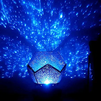 Galaxy nebo projektorjem star noč svetlobe led svetilko z usb, baterije daljinski spalnica dekor doma Romantično DIY darilo 3 barve osebnost