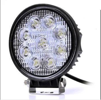 12V 24V 27W LED Avto Delo Svetlobe, Bar Svetilke Spot LED Luči Bar LED Avto Foglight za Off Road Za Jeep Toyota