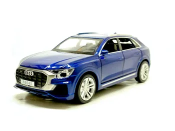 Visoko simulacija 1:32 Audi V8 z zvokom, svetlobo, potegnite nazaj zlitine igrača avto model igrače za otroke darila brezplačna dostava