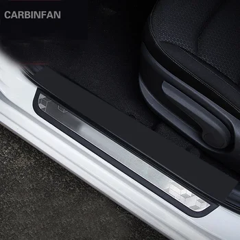 Iz nerjavečega Jekla, ABS Vrata Polico Izvažajo Plošče Strani trim avto styling pribor Nalepka je primerna Za Hyundai Elantra 2016 2017 C530