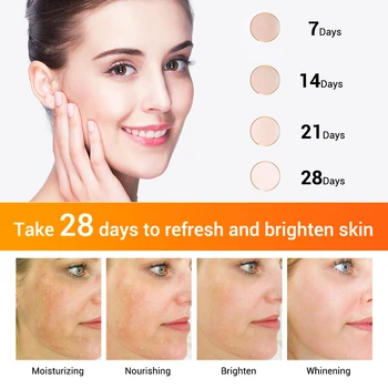 LANBENA Vitamina C Obrazne Kreme za Beljenje Dviganje Učvrstitev Hranljiva Izboljšanje Dolgočasno Kožo Ščitijo Oživljanju Zategnite Kožo