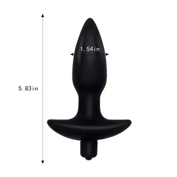 Eno Frekvenco, G-Spot Erotično Sex Izdelki Gladkega Silikona Butt Plug Analni Seks Igrače Za Ženske Moški Orgazem Vibracije Analni Čep