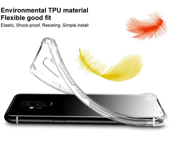 Za LG G8X ThinQ Primeru Zajema Shockproof Silikonski Mehko Pregleden TPU Ohišje Za LG V50S ThinQ
