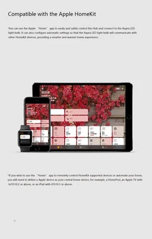 Original Xiaomi Aqara 9W E27 2700-6500K 806lum Smart Bela Barva LED Žarnica Svetlobo Delo Z Domov Kit In MIjia app