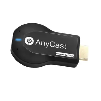 Brezžični WiFi Zaslonu TV Dongle Sprejemnik za AnyCast M2 Plus za Airplay 1080P HDMI je združljiv TV Palico za DLNA Miracast