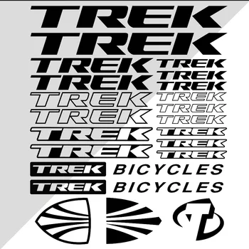 Za Okvir Kolesa TREK MTB BMX Dirka Cesti avto nalepke avto styling Vinil Die-Cut Grafični karoserije Nalepke Nalepke, Grafično Nastavitev