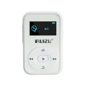Ruizu LCD Šport Audio Mini Bluetooth Mp3 Predvajalnik Glasbe Avdio Mp 3 (Radio, Digitalni Hi-fi Hi-Fi Zaslon Fm Flac Usb 8GB Posnetek