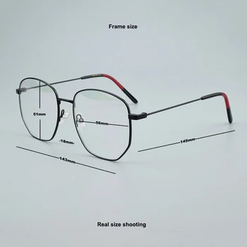 2020 blagovne Znamke kovine optičnih očal okvir Ženske očala Kvadratnih kratkovidnost računalnik oči očala okvirji za moške okviri 03960