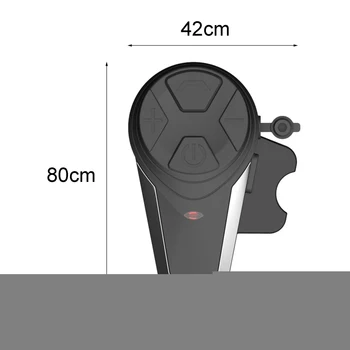 Bluetooth Motoristična Čelada Slušalke FM Redio 1000m Interkom Nepremočljiva BT-S3 Motocikla Interkom Bluetooth Slušalke Čelada