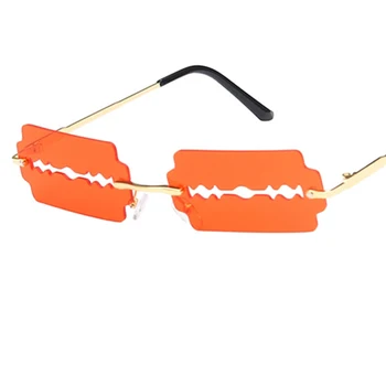 Vintage rimless Ženska sončna očala brezplačna dostava 2020 Kvadratnih očala modne blagovne znamke v odtenkih za ženske gafas de sol uv400