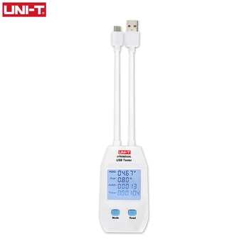 ENOTA za Električni USB Napetost Varnostni Tester Voltmeter Amperemeter Polnilnik Zmogljivosti Volt Meter Trenutno Zdravnik UT658A UT658B UT658D