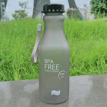 550ML Moda pisane steklenica za vodo Neprepustni prenosni Šport plastičnih grelnik vode Potovanja, kampiranje, pohodništvo urad grelnik vode otrok steklenica za vodo