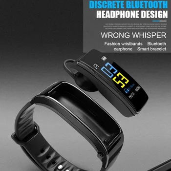 Bluetooth Y3 Barve Slušalke Govori Pametno Band Zapestnica Srčnega Utripa Šport Pametno Gledati Passometer Fitnes Tracker Manžeta