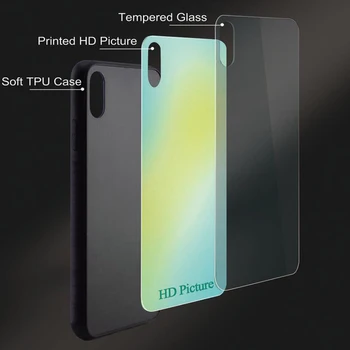 Ne igra Nobene življenje Anime Kaljeno Steklo Primeru Telefon za Huawei P20 Lite Kritje P10 P30 Pro P Smart Mate 20 Čast 7A 3GB 9 10 Y6 Y9