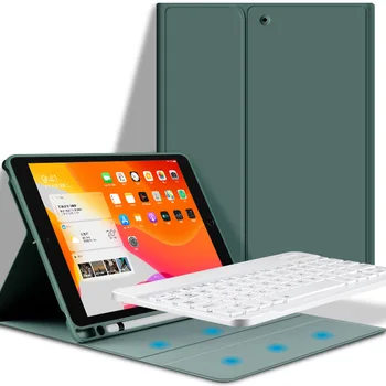 Slim Cover za iPad Zraka 3 2019 Tipkovnico Primeru Svinčnik Imetnik Bluetooth Tipkovnice, Ohišje za iPad Pro 10. 5 2017 Funda Capa Coque