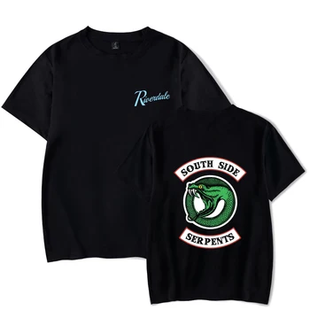 TV show Riverdale natisnjeni T-shirt za moške in ženske udobno kratka sleeved poletje visoko kakovostne modne priložnostne črna majica s kratkimi rokavi