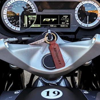 Motorno kolo Cowhide Keychain Key Ring Primeru za BMW Motorrad R1200RT R1200 RT