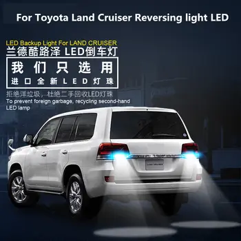 Za Toyota Land Cruiser LC100 LC200 1998-2019 Vzvratno luč LED Land Cruiser Obračalni Pomožne Luči T 15 12V 5300K 9W