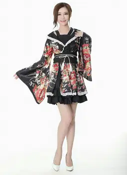 Bliss Čistega Zemljišča, ples, oblačila cosply ženski kostum Lolita krilo hiša plesa kimono devica kostum anime kimono ženski