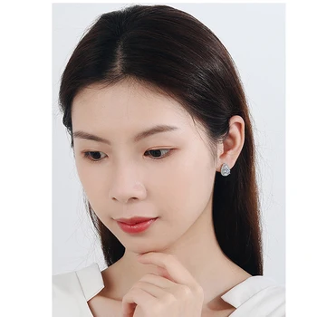 XIYANIKE 925 Sterling Srebro Ustvarjalne Vodne Kapljice Stud Uhani za Ženske Nekaj korejski Moda Preprost Stranka Nakit Preprečevanje