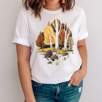 Ženske Grafični Leopard Ljubezen Oblačila Valentine Tiskanje Priložnostne 90. letih Obleke Lady Tees Tiskanja Vrhovi Oblačila Tshirt Ženske T-Shirt
