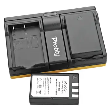 Probty 2x 2400mAh EN-EL9 SL EL9 ENEL9 Akumulatorsko Baterijo Fotoaparata + USB Dvojni Polnilec Za Nikon D40 D40X D60 D3000 D5000 Bateria