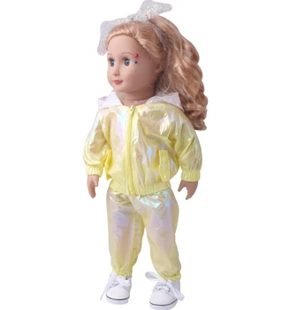 Obleka za zaščito pred soncem American dekle 18 inch punčko oblačila za otroke najboljše darilo