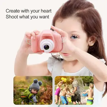 Ljubek Otroški Mini Digitalni Foto 1080P Video Kamera 2,0-Palčni HD Zaslon, Mala Igrača Kamere Videocamera Mikro Cam Otrok Najboljše Darilo